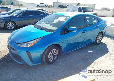 2019 Toyota Prius Le из США, поврежденный, VIN JTDKARFU2K3087289